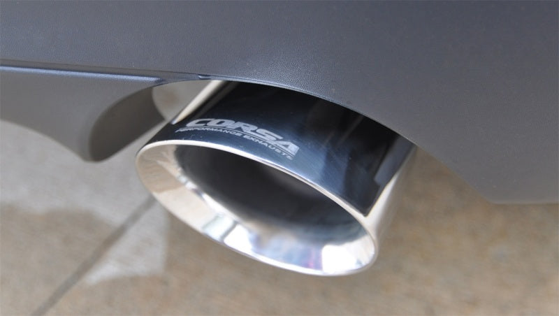 Corsa Performance 15-16 Jeep Grand Cherokee Polished 2.5in Dual Rear Exit Cat-Back Exhau