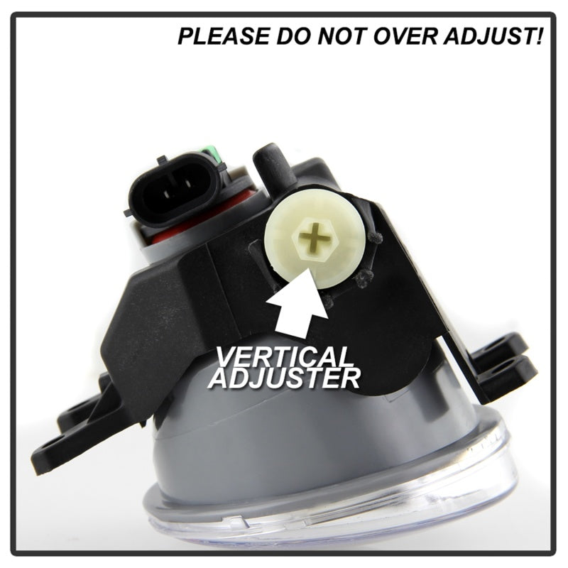 Spyder 19-21 Toyota RAV4 OEM Style Fog Light w/ OEM Switch - Clear FL-TRAV419-C 5087126