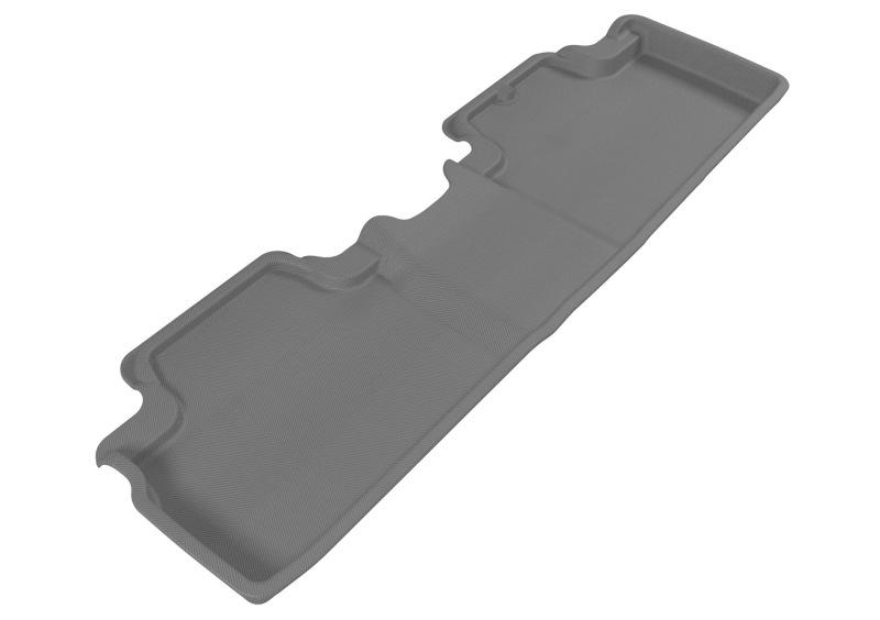 3D MAXpider 2006-2011 Honda Civic Coupe Kagu 2nd Row Floormats - Gray L1HD03621501