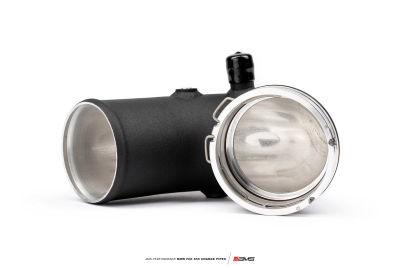 AMS Performance 15-18 BMW M3 / 15-20 BMW M4 w/ S55 3.0L Turbo Engine Charge Pipes AMS.39.09.0001-1