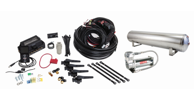 AIRLIFT Performance 3H (1/4" Air Line, 4 Gallon 5-Port Lightweight Polished