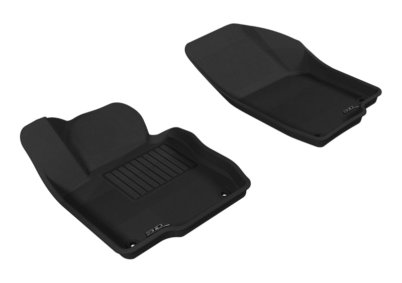 3D MAXpider 2012-2019 Volkswagen Passat Kagu 1st Row Floormat - Gray L1VW05611501