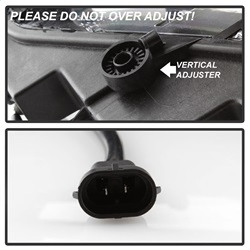 Spyder Dodge Charger 2015-2016 OEM LED Fog Lights W/Universal Switch- Clear FL-DCH2015-LED-C 5082985