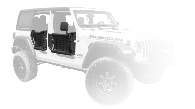 Body Armor 4x4 2018+ Jeep Wrangler JL and Gladiator JT Trail Doors Front Pair JL-6149