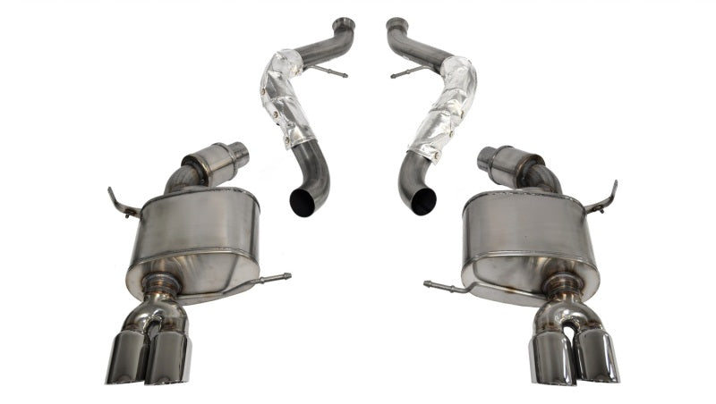 Corsa Performance 08-12 BMW M3 E90 Polished Sport Cat-Back Exhaust