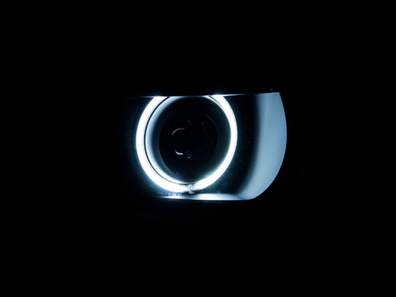 Anzo 2010-2013 Chevrolet Camaro Projector Headlights w/ Halo Black (CCFL)