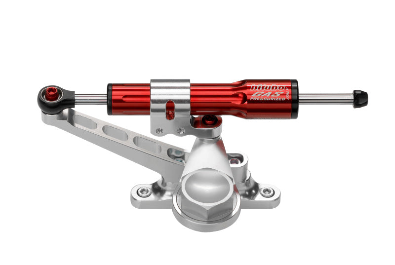 Bitubo Suspension Bitubo KITR Steering Damper Kit For Racing Mounting With Red Shock Absorber KIT057A1
