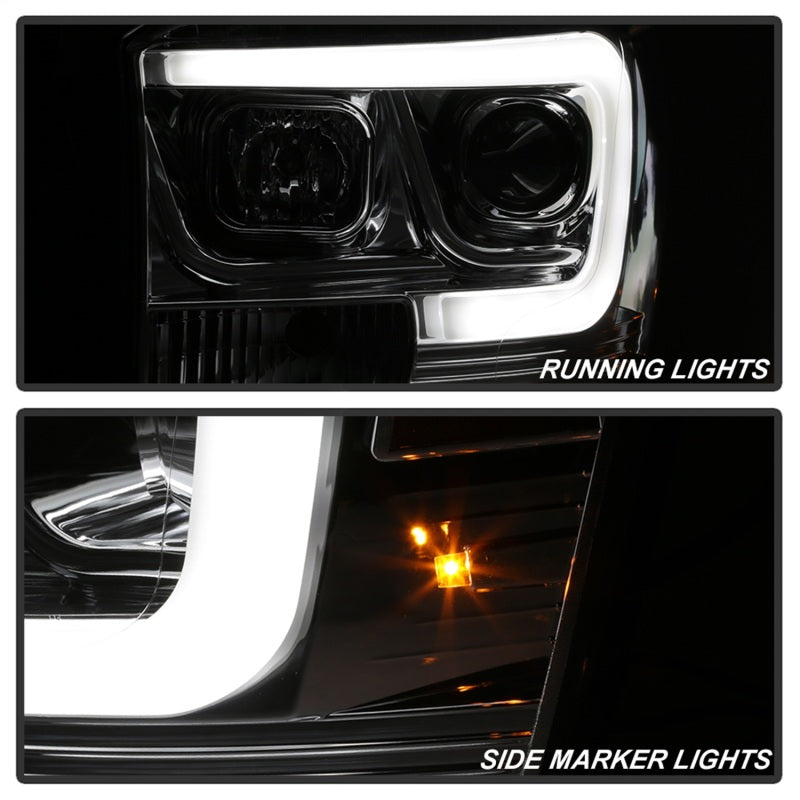 Spyder Dodge Ram 1500 06-08 V2 Projector Headlights - Light Bar DRL - Chrome (PRO-YD-DR06V2-LB-C) 5085290