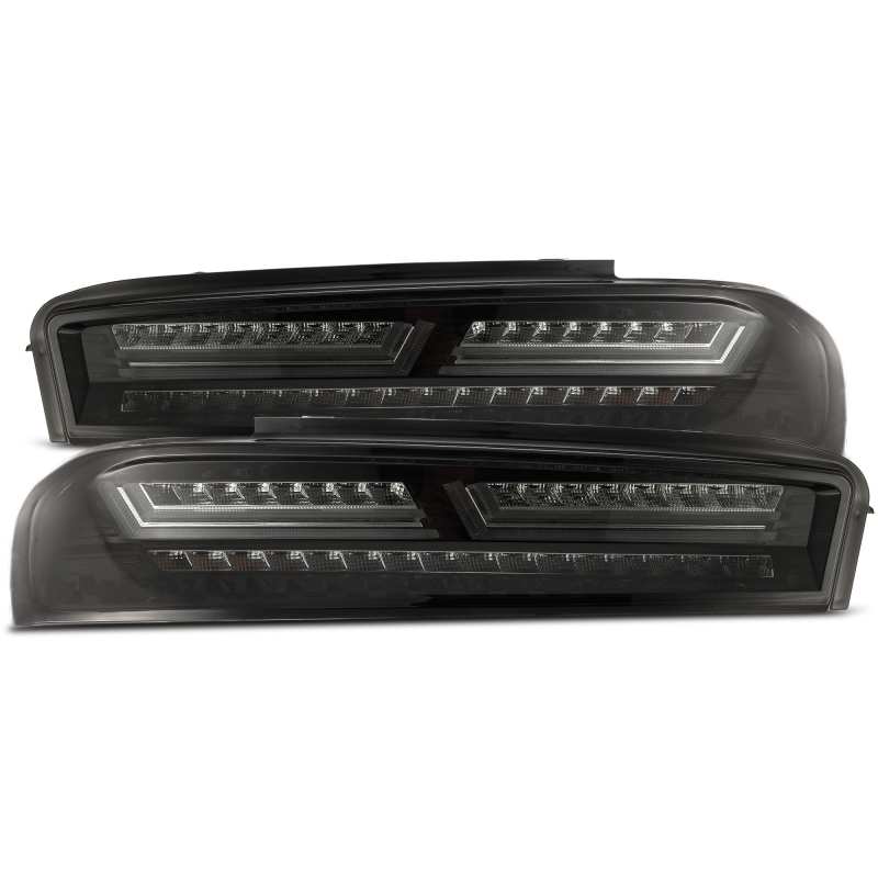 AlphaRex 16-18 Chevrolet Camaro PRO-Series LED Tail Lights Jet Black 610010 *Discontinued