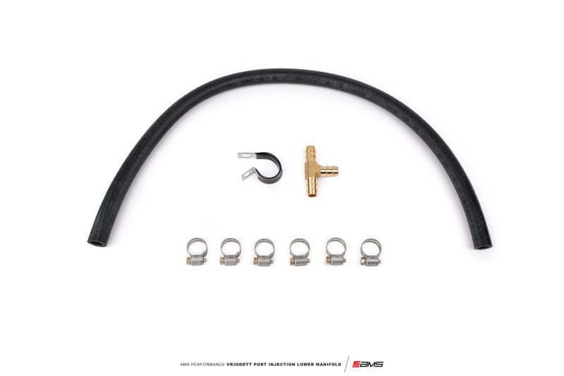 AMS Performance 2023+ Nissan Z Port Injection Lower Manifold - Gunmetal AMS.47.08.0001-2