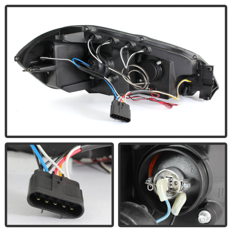 Spyder Chevy Impala 06-13 Projector Headlights LED Halo LED Blk Smke PRO-YD-CHIP06-HL-BSM 5078308