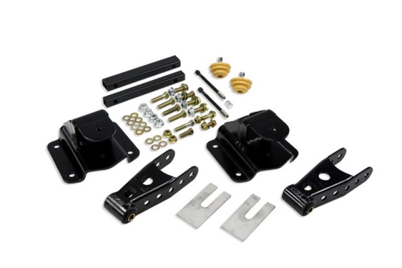 Belltech SHACKLE AND HANGER KIT 94-99 RAM 1500 XtdCab 4inch 6584