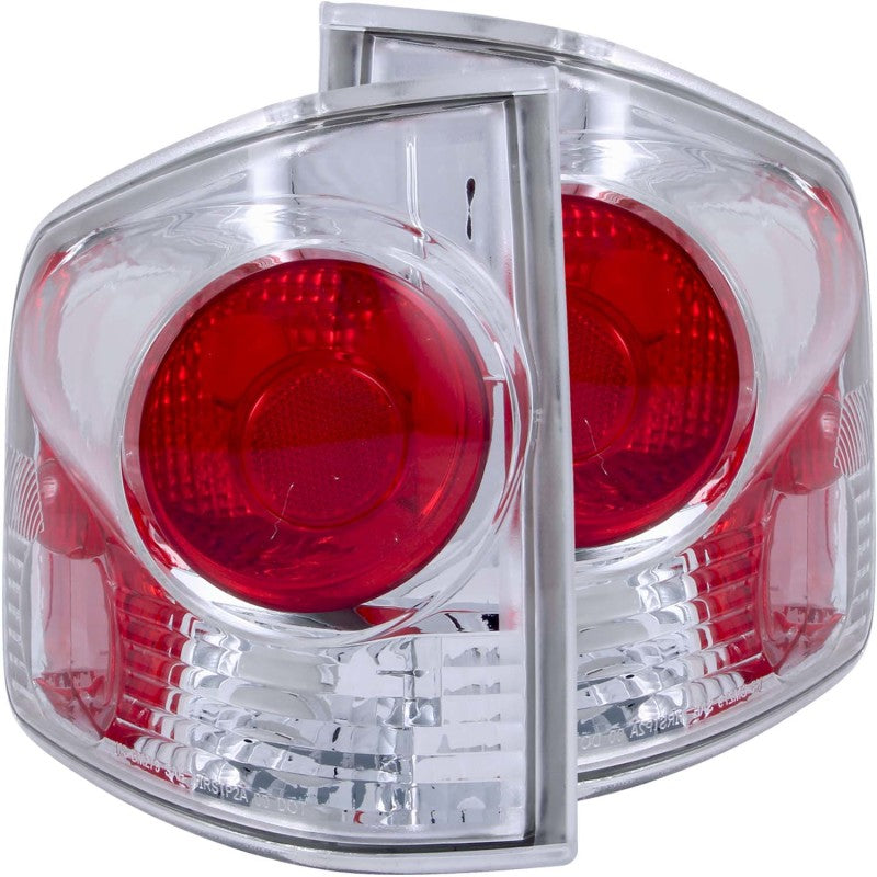 Anzo 1995-2005 Chevrolet S-10 Taillights Chrome 3D Style