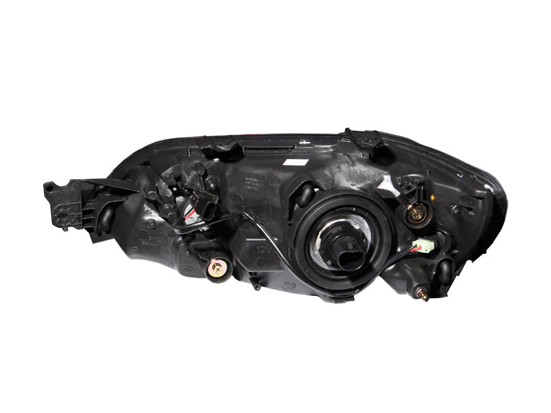 Anzo 2002-2003 Mitsubishi Lancer Crystal Headlights Black
