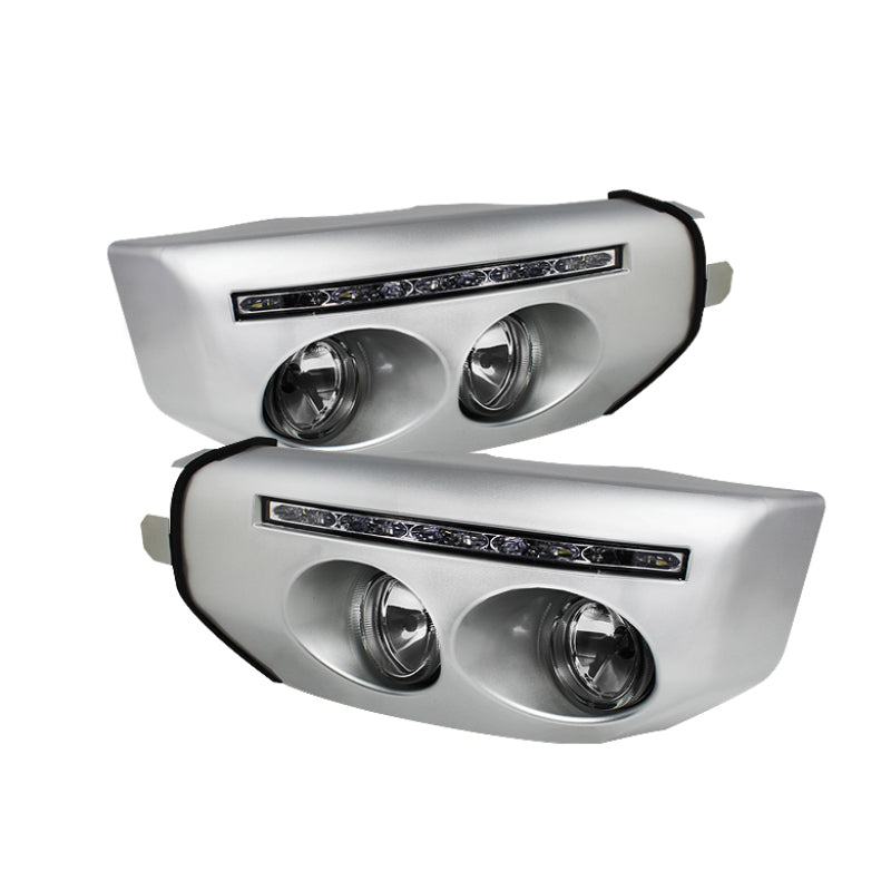 Spyder Toyota FJ Cruiser 07-14 Fog Lights W LED Daytime Running Lights w/swch- Clear FL-DRL-TFJ07-C 5070555