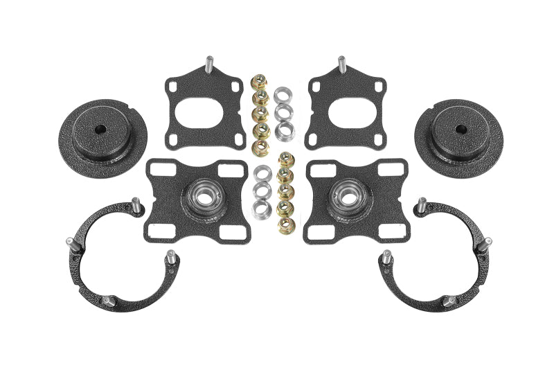 BMR Suspension BMR 11- 14 Ford Mustang / Shelby GT500 Caster Camber Plates - Black Hammertone WAK751H