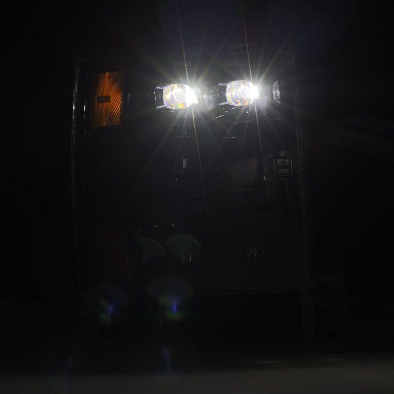 AlphaRex 04-15 Chevy 1500 NOVA-Series LED Proj Headlights Alpha BL w/Activ Light/Seq Signal & SB DRL 880241 *Discontinued