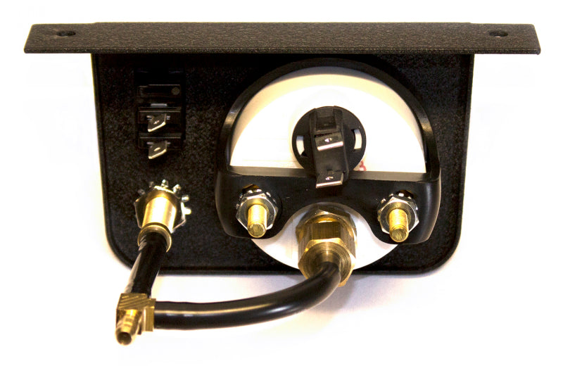 AIRLIFT Single Needle Gauge w/ 2" Lighted Panel - 100 PSI