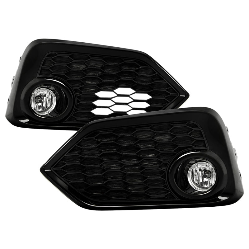 Spyder 16-17 Honda Civic 3DR Hatchback Only OEM Fog Light w/Switch - Clear (FL-HC2017-H-C) 9043321