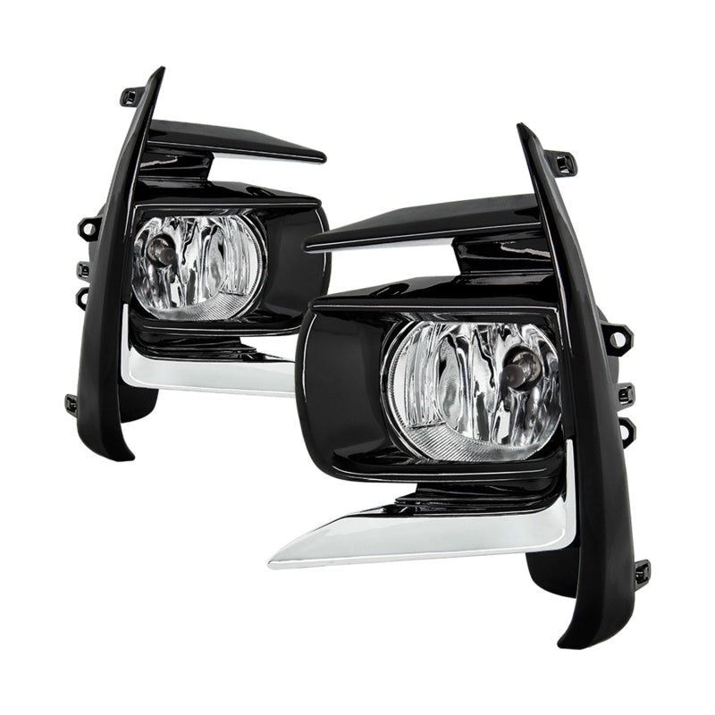 Spyder Toyota Sienna 2018-2019 OEM Fog Lights w/OEM Fit Switch - H8(Included) -  Clear 5086334