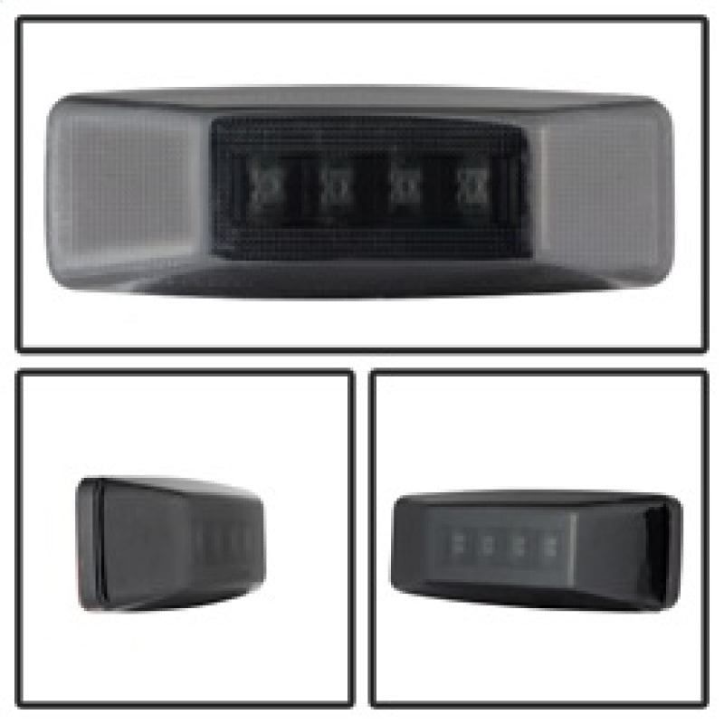 SPYDER Xtune Dodge Ram 94-02 Dually 2 Red LED+2 Amber LED Fender Lights 4pcs Smoke ACC-LED-DR94-FE-SM 9924705