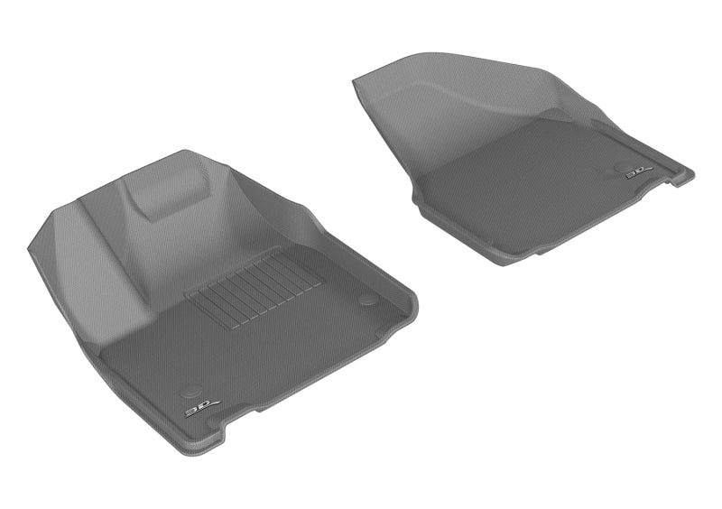 3D MAXpider 2017-2020 Chrysler Pacifica/Voyager Kagu 1st Row Floormat - Gray L1CY00511501