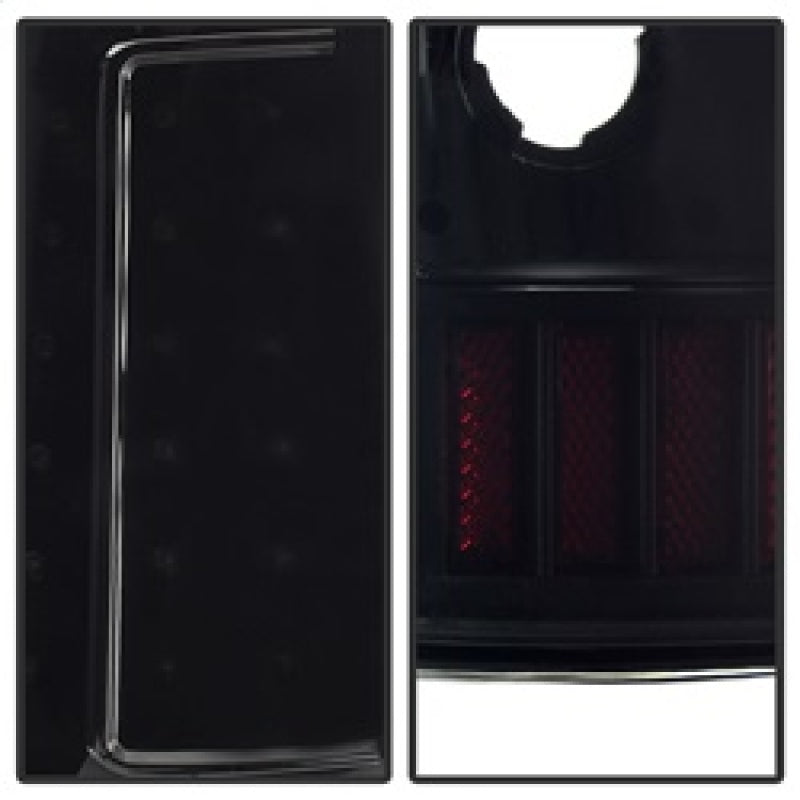 SPYDER xTune 99-02 Chevy Silverado 1500/2500/3500 V2 LED Tail Lights - Black Smoke (ALT-ON-CS99-G2-LED-BSM) 9038471