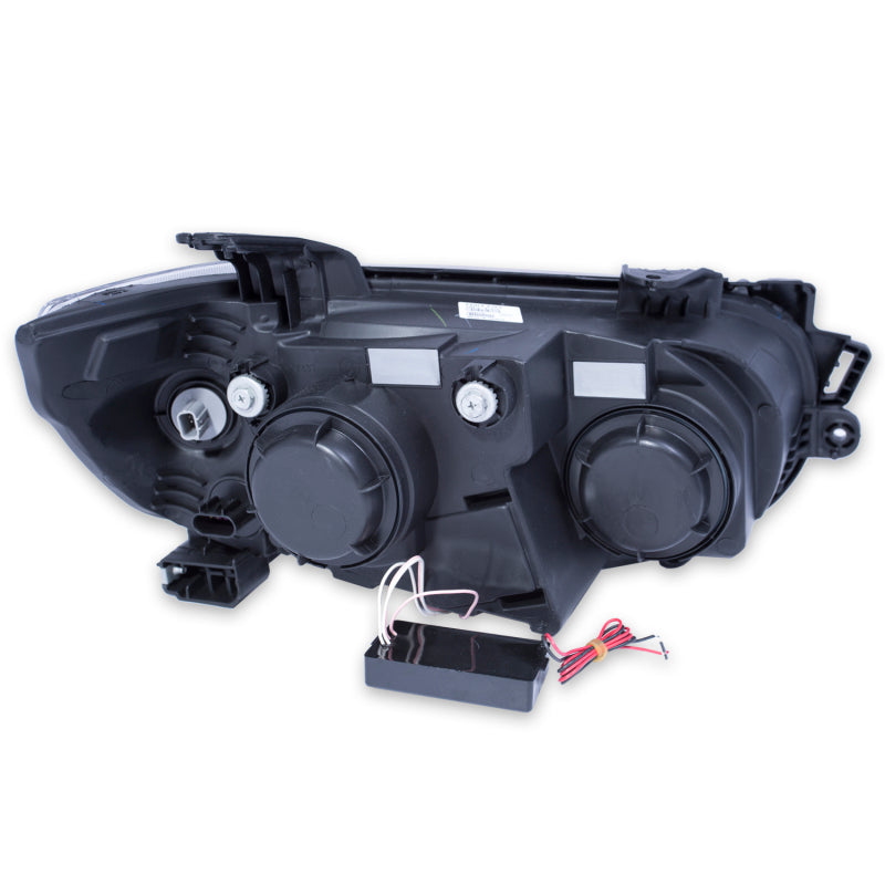 Anzo 2012-2015 Chevrolet Sonic Projector Headlights w/ Halo Black (CCFL)
