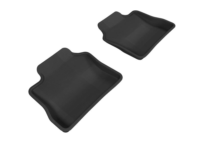 3D MAXpider 2010-2016 Porsche Panamera Kagu 2nd Row Floormats - Gray L1PO00621501
