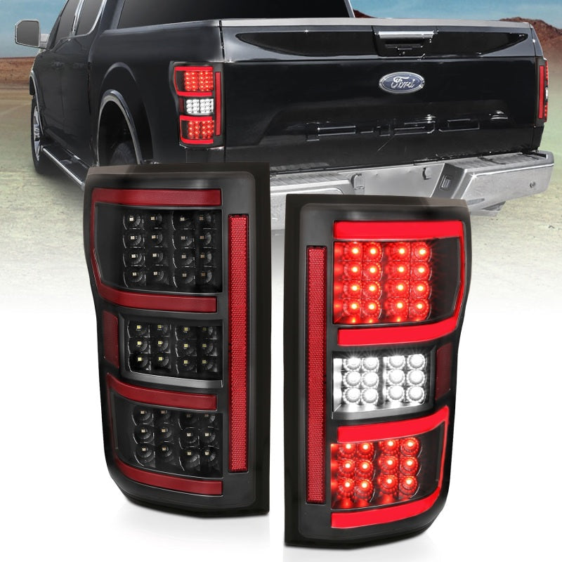 Anzo Led Taillights Black