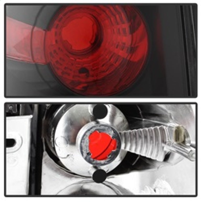 Spyder Lincoln Navigator 03-06 Euro Style Tail Lights Black ALT-YD-LN03-BK 5005946