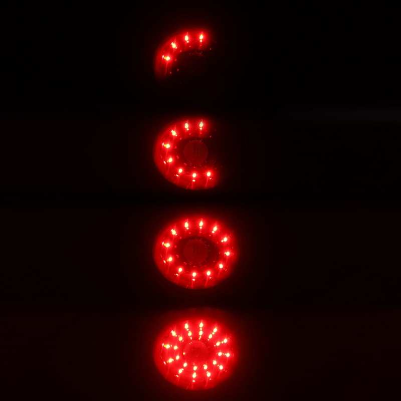 AlphaRex 05-13 Chevrolet Corvette PRO-Series LED Tail Lights Jet Black 610020 *Discontinued