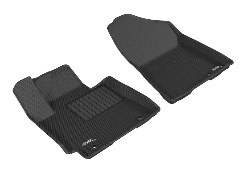 3D MAXpider 2016-2018 Hyundai Tucson Kagu 1st Row Floormat - Black L1HY06611509