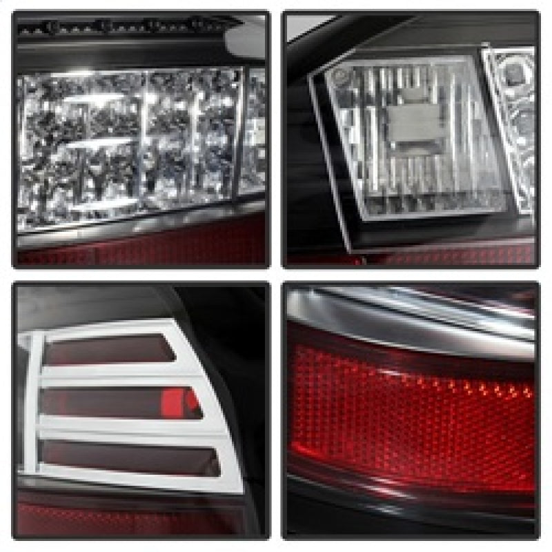 Spyder Pontiac Grand Prix 97-03 LED Tail Lights Black ALT-YD-PGP97-LED-BK 5007148