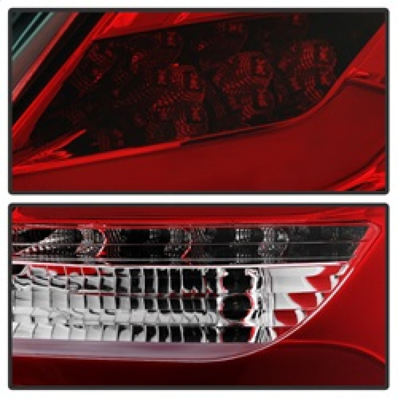 Spyder 12-14 Ford Focus 5DR LED Tail Lights - Red Clear (ALT-YD-FF12-LED-RC) 5085153