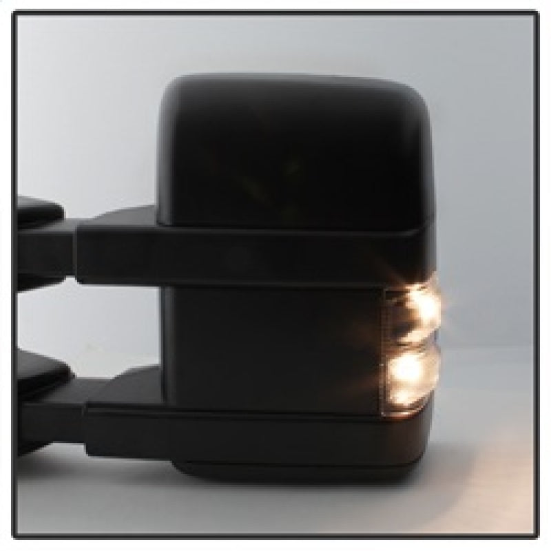 SPYDER xTune Ford SuperDuty 08-15 Extendable Heated Mirrors w/ LED Signal Smoke MIR-FDSD08S-PW-SM-SET 9935831