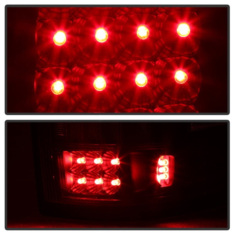 SPYDER Xtune Ford F150 Styleside 04-08 (Not Fit Heritage & SVT) LED Tail Lights Black ALT-ON-FF15004-LED-BK 5012890