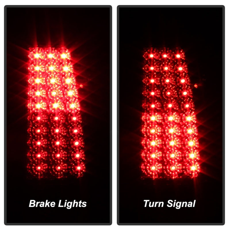 SPYDER Xtune Chevy Silverado 1500/2500/3500 99-02 LED Tail Lights Red Smoke ALT-ON-CS99-LED-RS 5011763