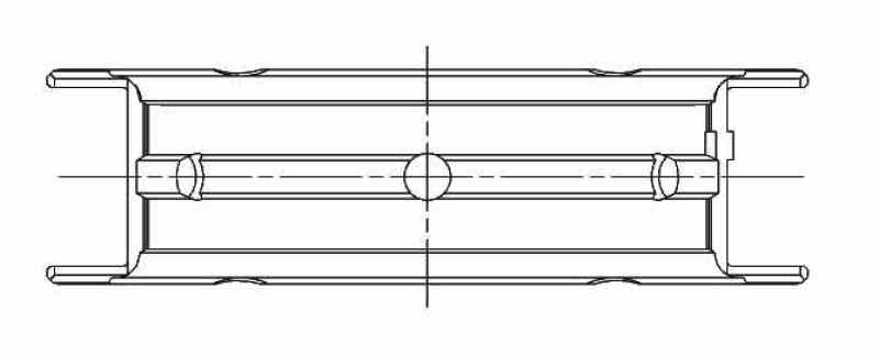 ACL Subaru EJ20/EJ22/EJ25 (For Thrust in #5 Position) 0.002mm Oversized High Performance Main Bearin 5M8309HOS2-STD