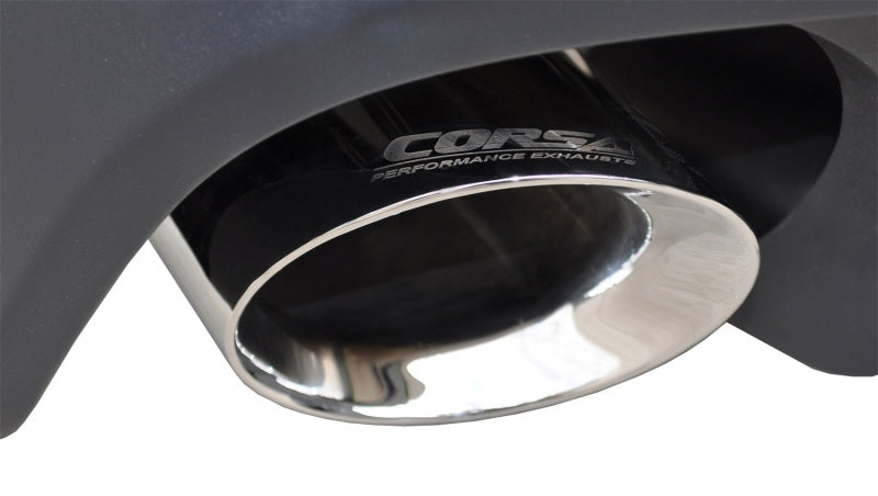 Corsa Performance 11-12 Ford Mustang Shelby GT500 5.4L V8 Polished Sport Axle-Back