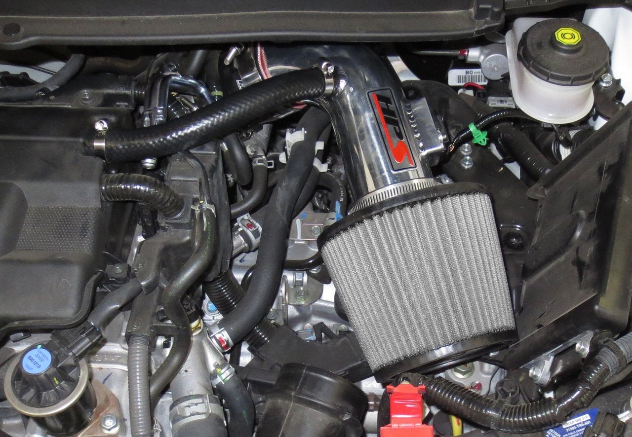 HPS Shortram Air Intake Kit 2012-2015 Honda Civic 1.8L, Polish