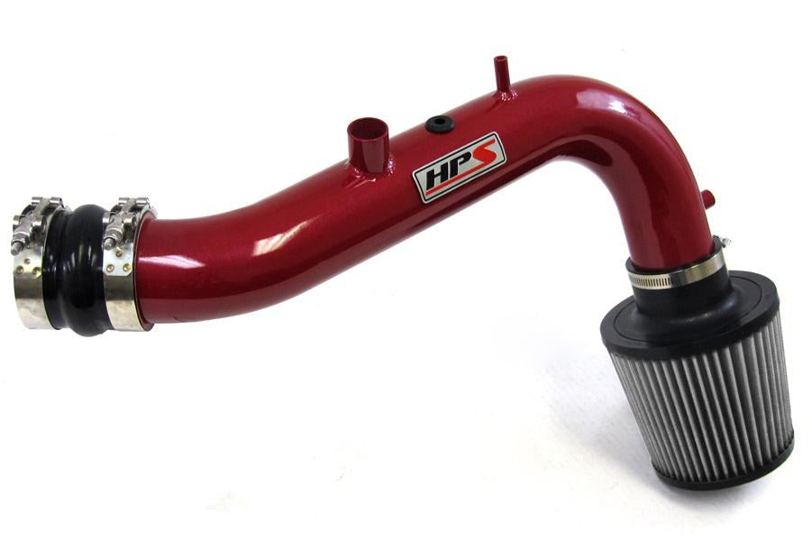 HPS Shortram Air Intake Kit 2003-2006 Honda Element 2.4L, Red
