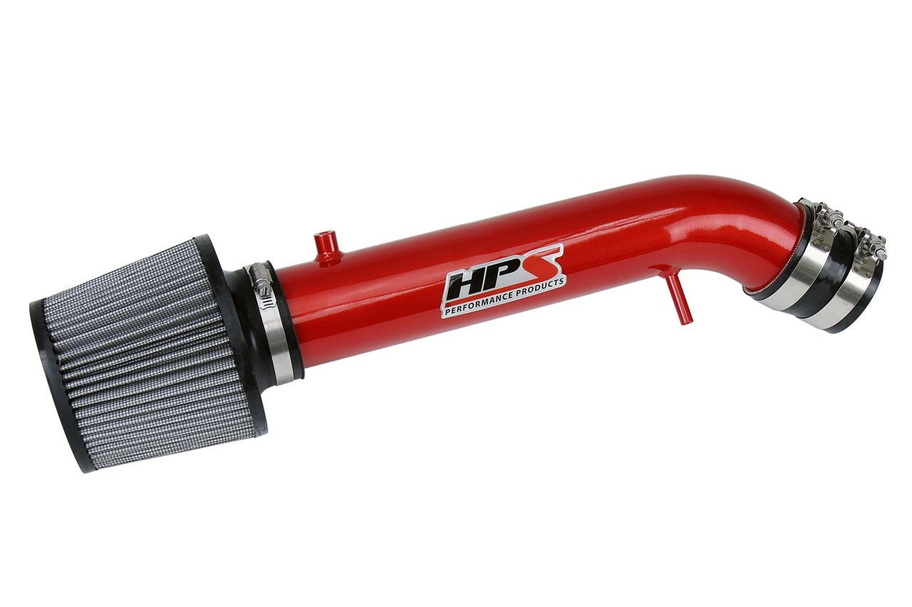 HPS Shortram Air Intake Kit 1992-1995 Honda Civic EG DOHC B Series B16 B18 B20, Red