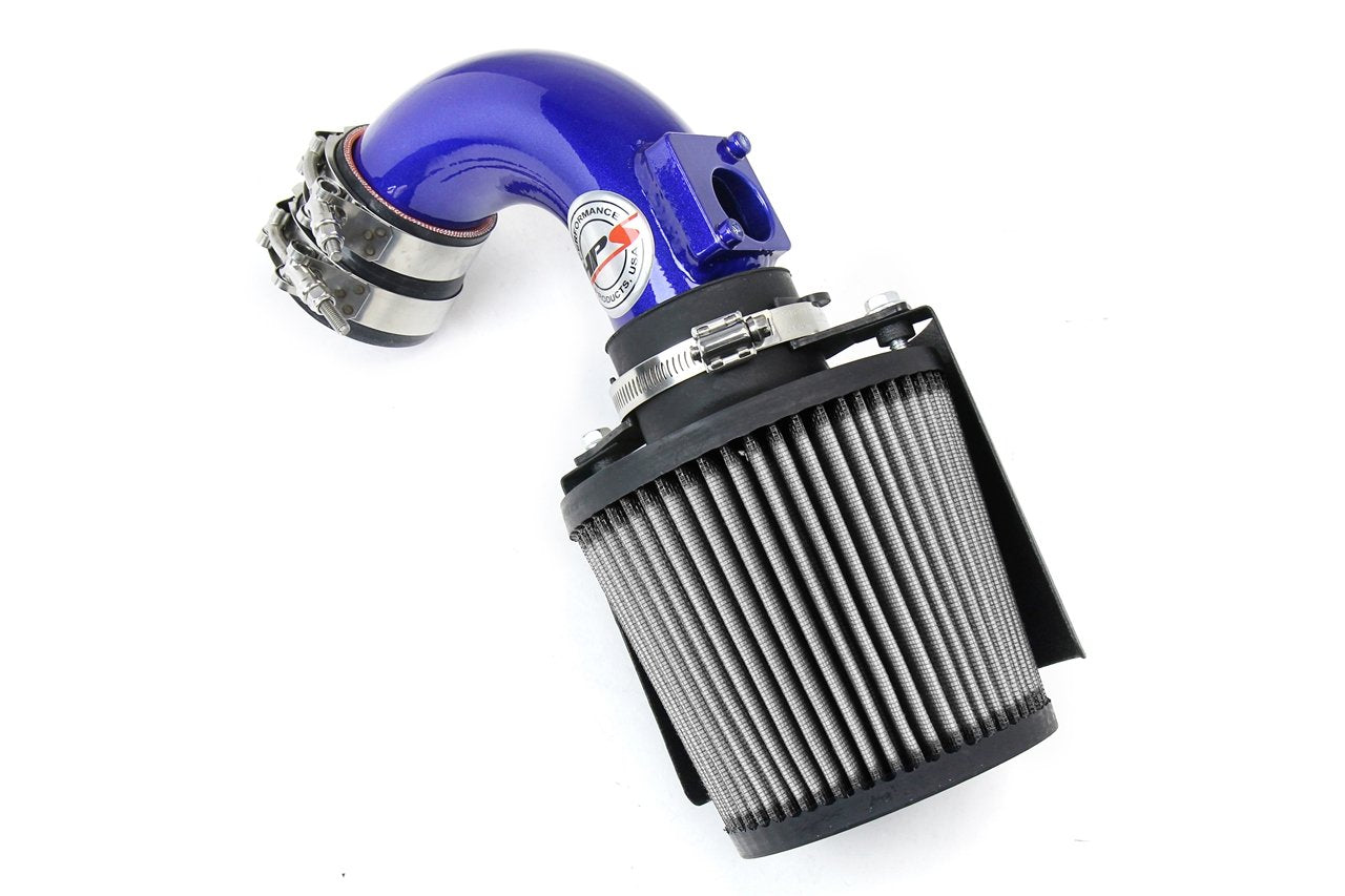 HPS Shortram Air Intake Kit 2003-2009 Mazda Mazda3 2.0L 2.3L Non Turbo, Includes Heat Shield, Blue