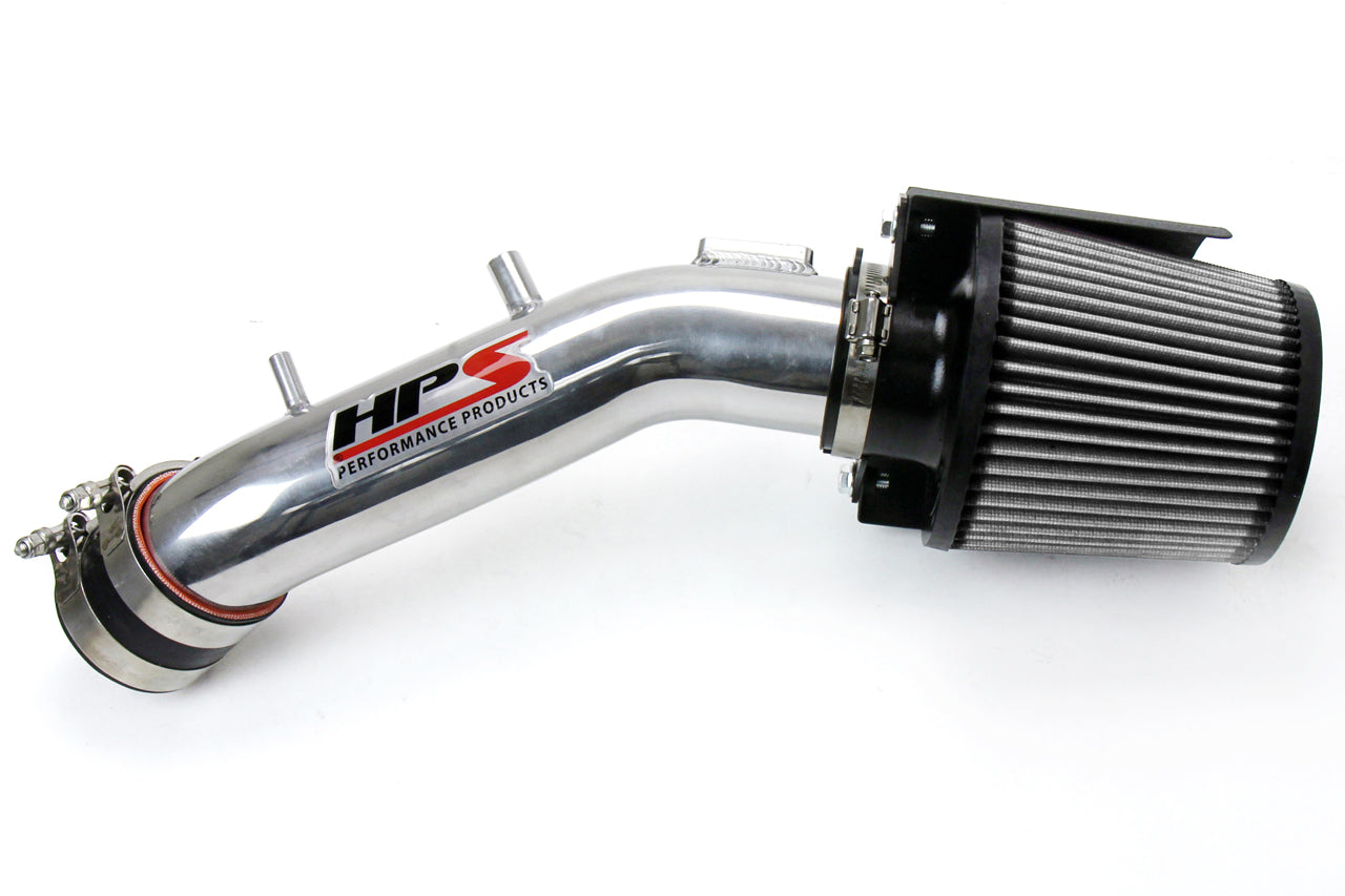 HPS Performance HPS Shortram Air Intake Kit 2003-2007 Honda Accord 2.4L with MAF Sensor SULEV, Includes Heat Shield, 827-173