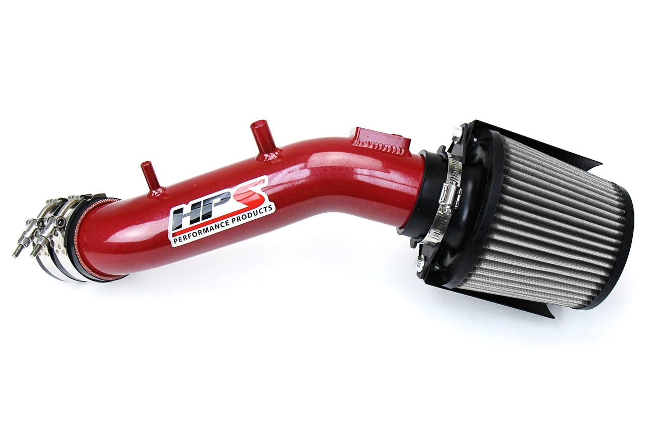 HPS Performance HPS Shortram Air Intake Kit 2003-2007 Honda Accord 2.4L with MAF Sensor SULEV, Includes Heat Shield, 827-173