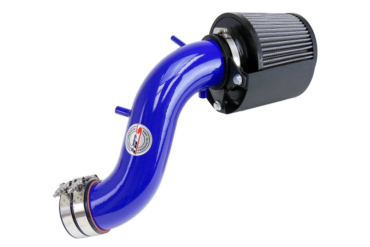 HPS Shortram Air Intake Kit 2011-2015 Kia Optima 2.4L, Includes Heat Shield, Blue