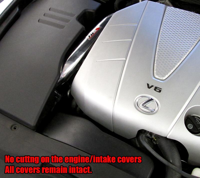 HPS Shortram Air Intake Kit 2006-2011 Lexus GS350 3.5L V6, Blue