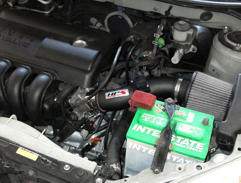 HPS Shortram Air Intake Kit 2003-2004 Toyota Matrix XR 1.8L, Black