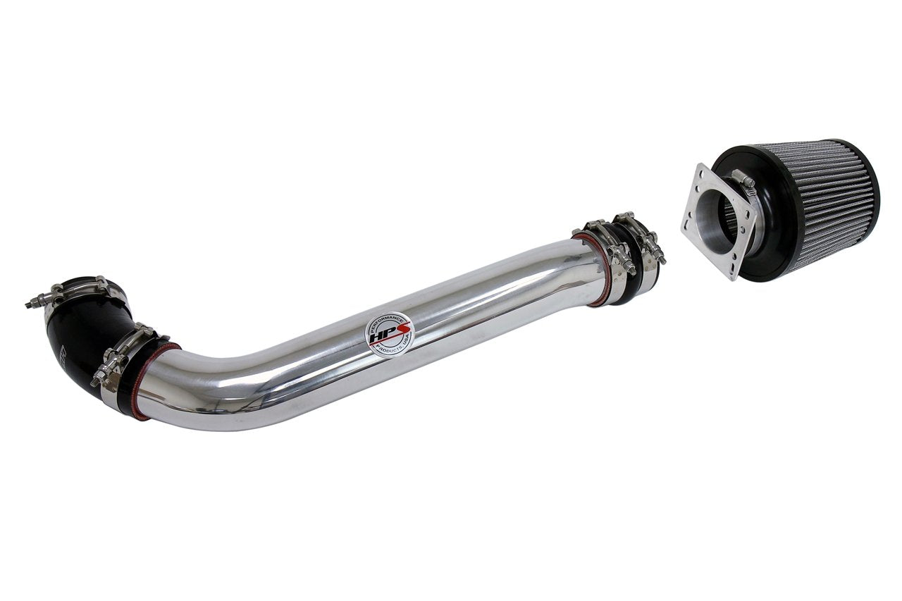 HPS Shortram Air Intake Kit 1989-1995 Toyota Pickup 22RE 2.4L, Polish
